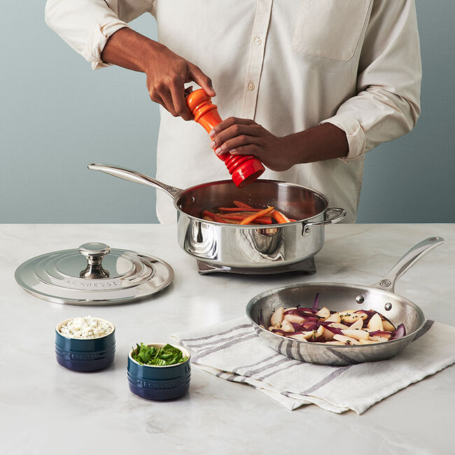 Stainless Steel Sauté Pan, view 4